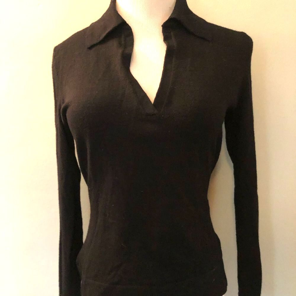 🆕 [Banana Republic] Black Merlino Sweater Sz: S 🖤